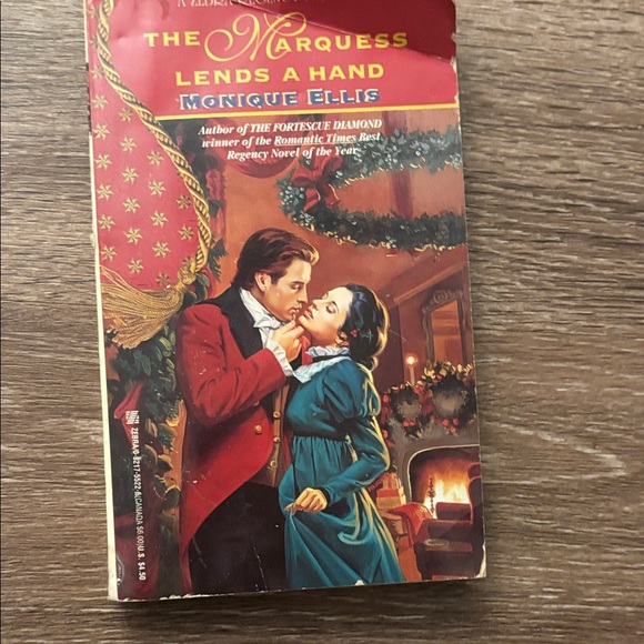 Monique Ellis Other - Romantic Novel with Red and Gold Cover